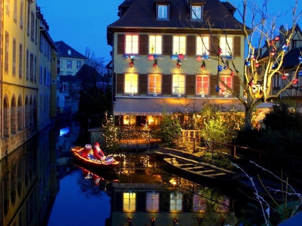 Hotel Au Nid De Cigognes Ostheim Bagian luar foto